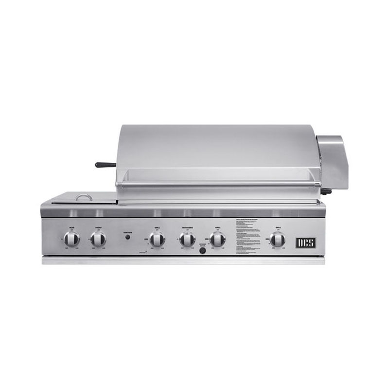 Fisher & Paykel Series 7 DCS Grill 48 Inch Rotisserie With Side Burners Natural Gas | BGB48-BQR-N
