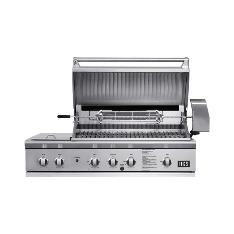 Fisher & Paykel Series 7 DCS Grill 48 Inch Rotisserie With Side Burners Natural Gas | BGB48-BQR-N - Image 2