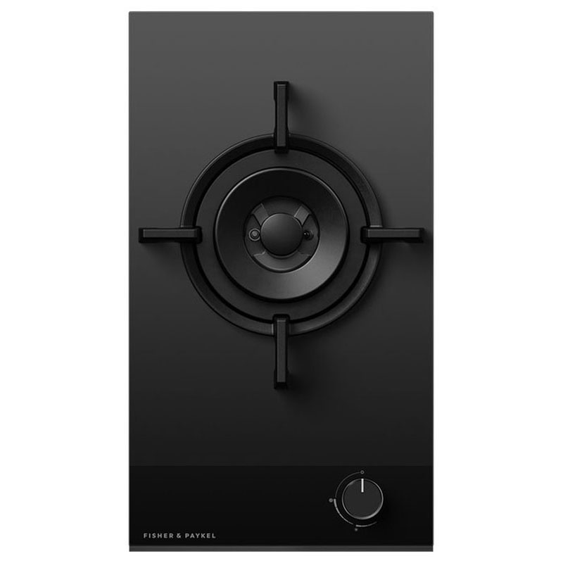 Fisher & Paykel Series 9 Gas on Glass Cooktop 30cm | CG301DNGGB4