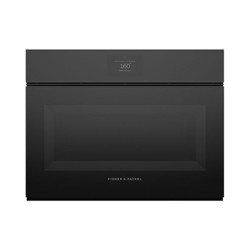 Fisher & Paykel Series 9 Combination Compact Microwave Oven 60cm 22 Function | OM60NMTNB1