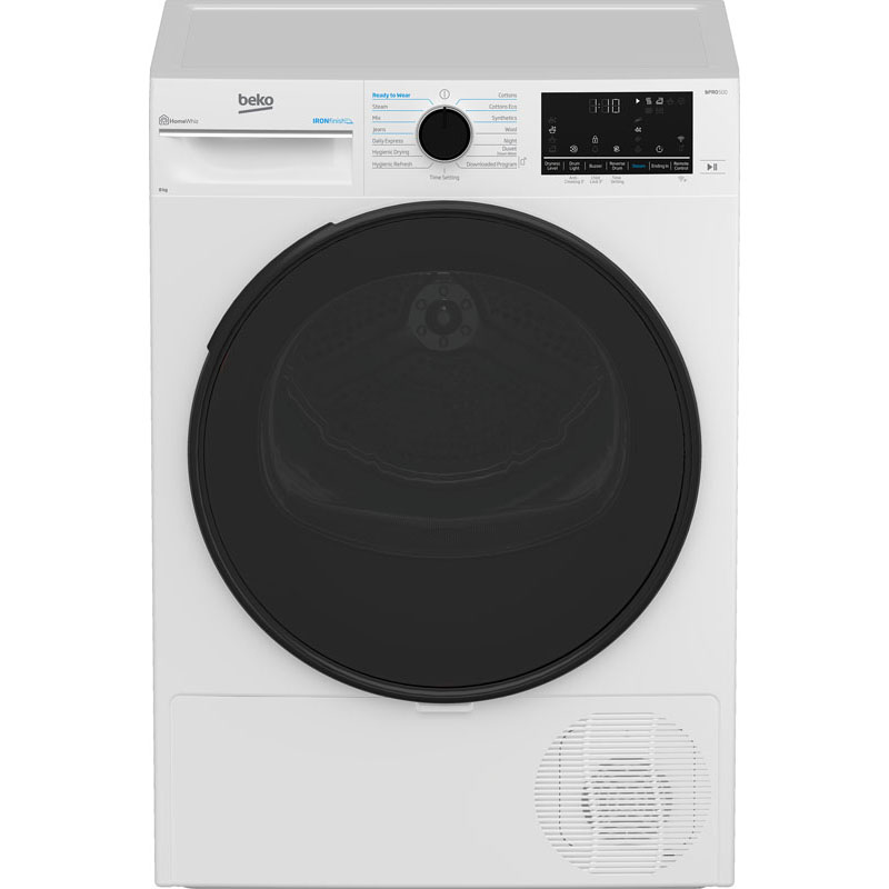 Beko 8kg Heat Pump Dryer | BDPB803SW