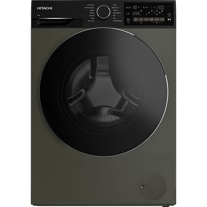 Hitachi 12Kg Graphite Front Load Washing Machine | BD-120XKVEADM