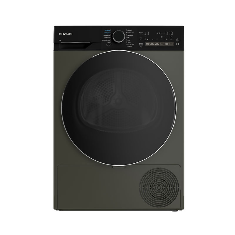 Hitachi 9Kg Graphite Heat Pump Dryer | TD-90XKVEUVM