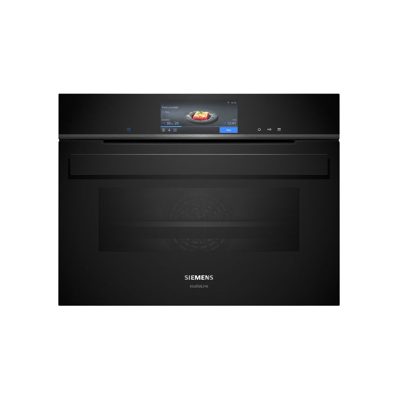 Siemens iQ700 StudioLine Compact oven with full & pulseSteam | CS958GCB1