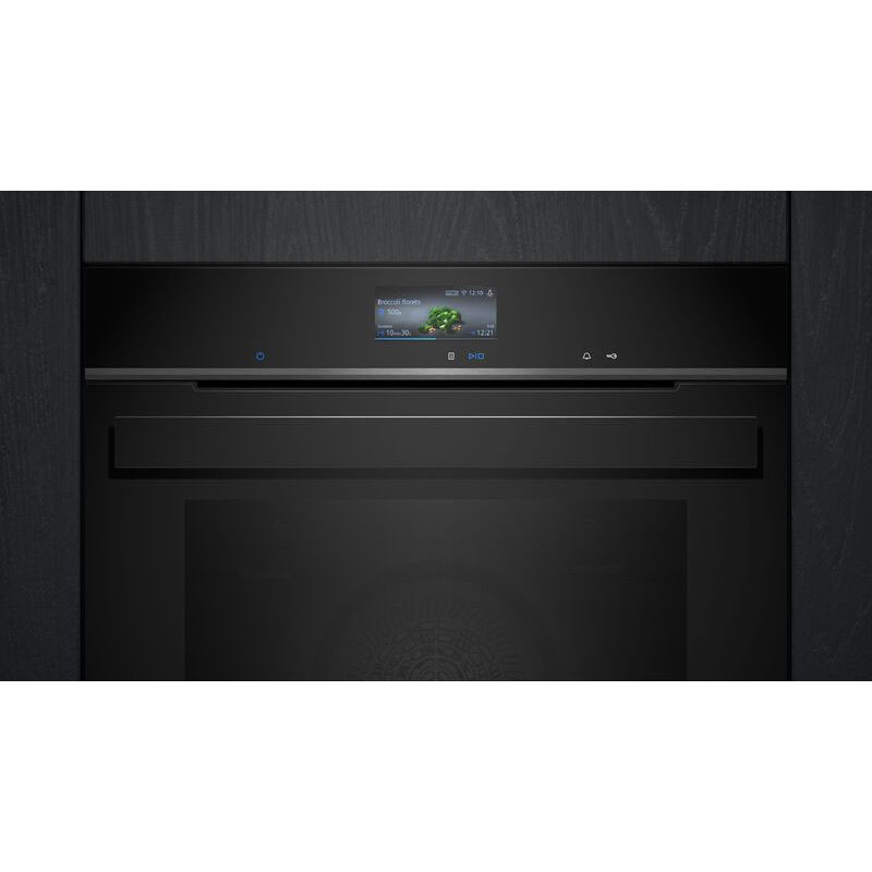 Siemens iQ700 StudioLine pyrolytic oven - 14 heating functions | HB976GMB1A - Image 2