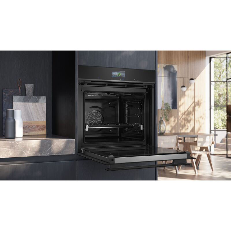 Siemens iQ700 StudioLine pyrolytic oven - 14 heating functions | HB976GMB1A - Image 3